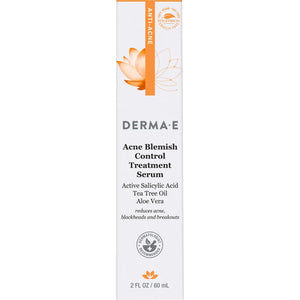 Acne Blemish Control Treatment Serum DermaE Natural Bodycare