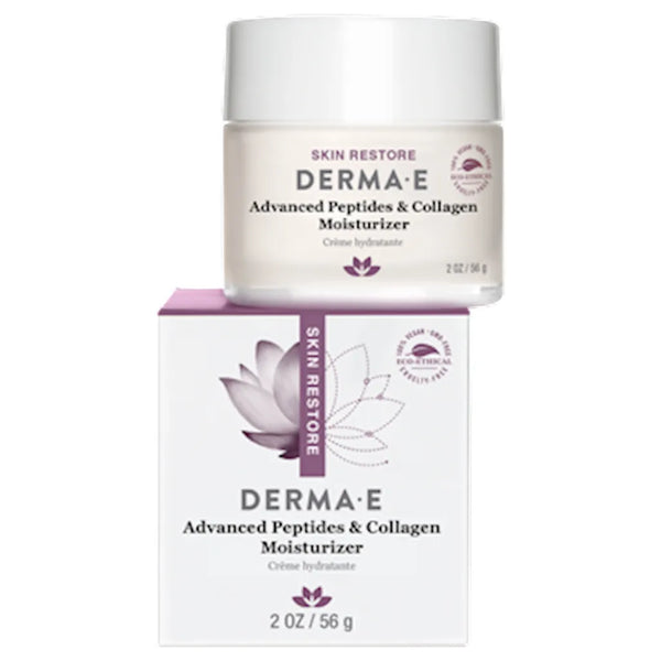 Advanced Peptides & Collagen Moisturizer DermaE Natural Bodycare