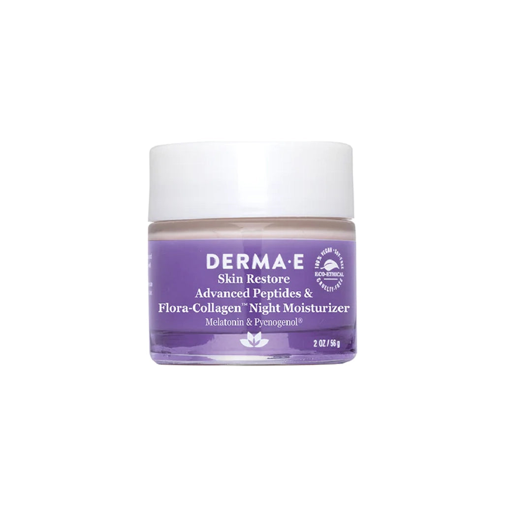 Advanced Peptides Night Moisturizer DermaE Natural Bodycare