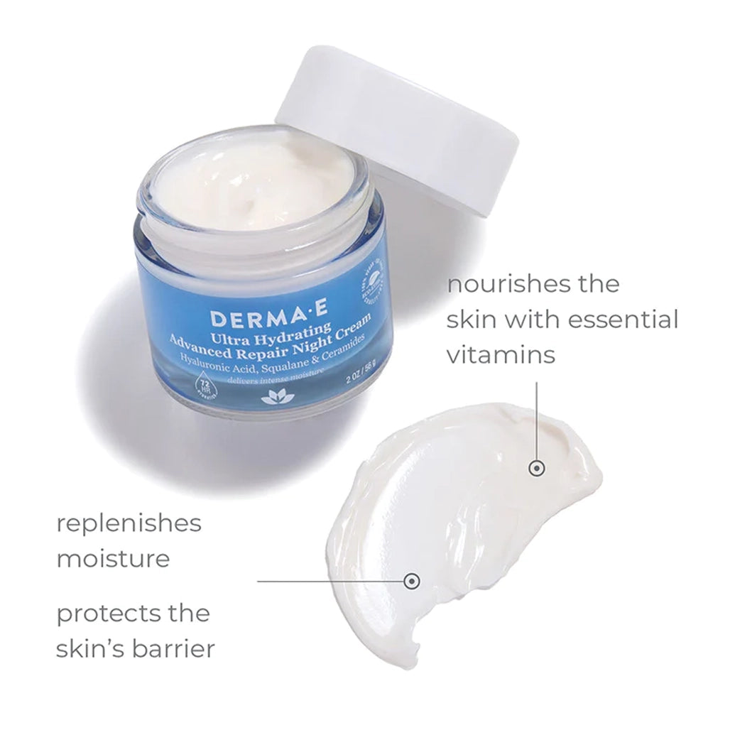 Hydrating Night Crème DermaE Natural Bodycare