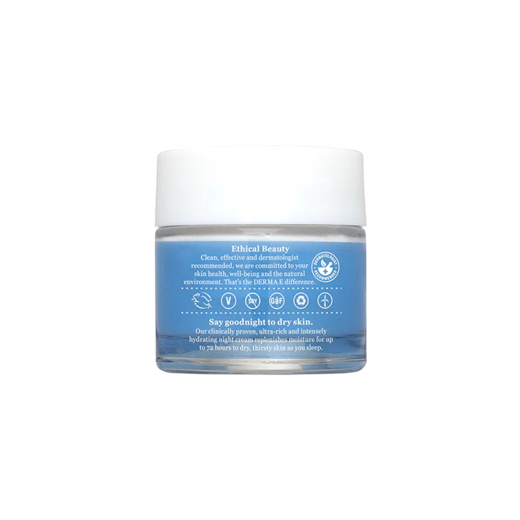 Hydrating Night Crème DermaE Natural Bodycare