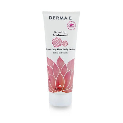 Protecting Shea Body Lotion, Rosehip & Almond DermaE Natural Bodycare