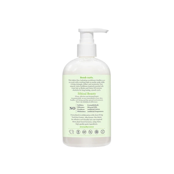 Ramos 2-in-1 Curl Conditioner + Co-Wash by DermaE Natural Bodycare at Nutriessential.