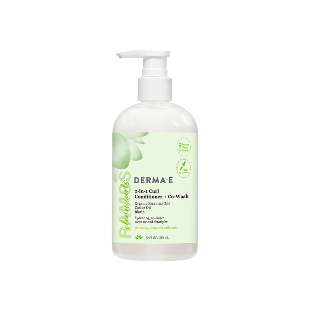 Ramos 2-in-1 Curl Conditioner + Co-Wash by DermaE Natural Bodycare at Nutriessential.