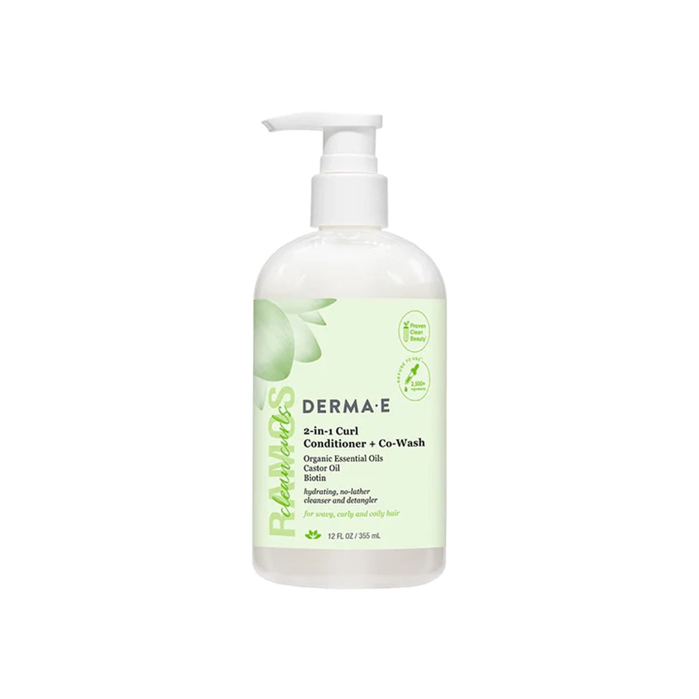 Ramos 2-in-1 Curl Conditioner + Co-Wash by DermaE Natural Bodycare at Nutriessential.