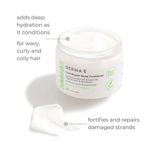 Ramos Curl Repair Deep Treatment by DermaE Natural Bodycare at Nutriessential.com