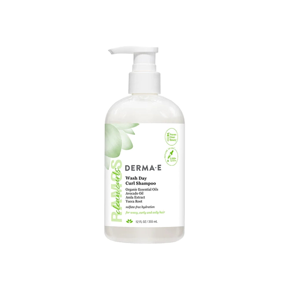 Ramos Wash Day Curl Shampoo by DermaE Natural Bodycare at Nutriessential.com
