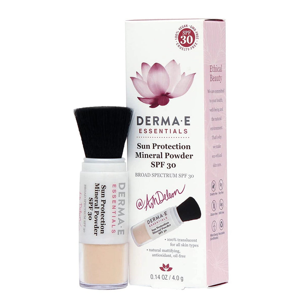 Sun Protection Mineral Powder SPF 30 DermaE Natural Bodycare