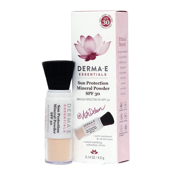 Sun Protection Mineral Powder SPF 30 DermaE Natural Bodycare