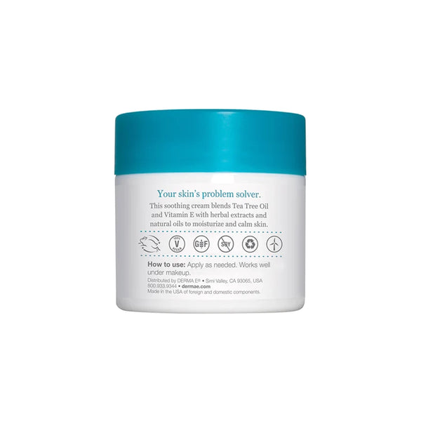 Tea Tree & Vitamin E Cream DermaE Natural Bodycare