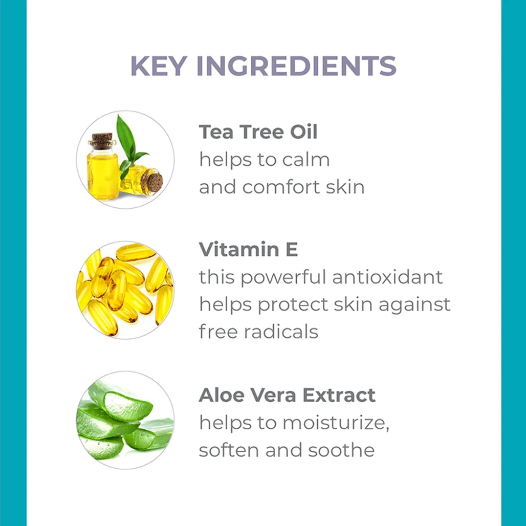 Tea Tree & Vitamin E Cream DermaE Natural Bodycare