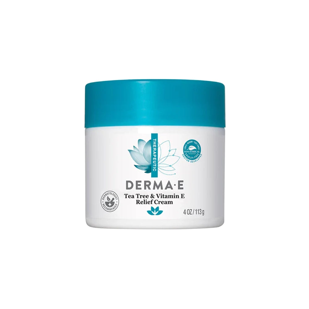 Tea Tree & Vitamin E Cream DermaE Natural Bodycare