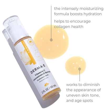 Vitamin C Concentrated Serum DermaE Natural Bodycare