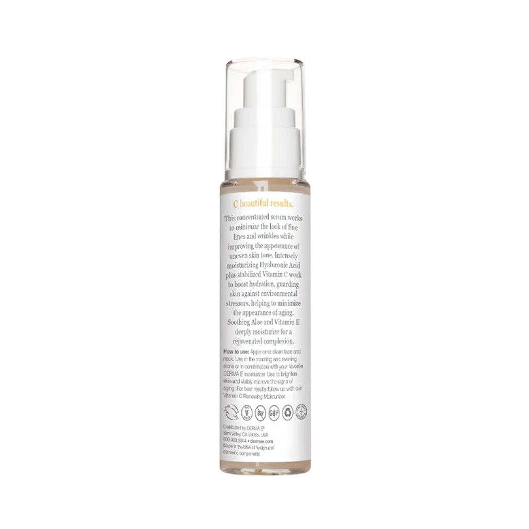 Vitamin C Concentrated Serum DermaE Natural Bodycare