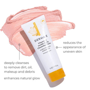 Vitamin C Gentle Daily Cleansing Paste DermaE Natural Bodycare