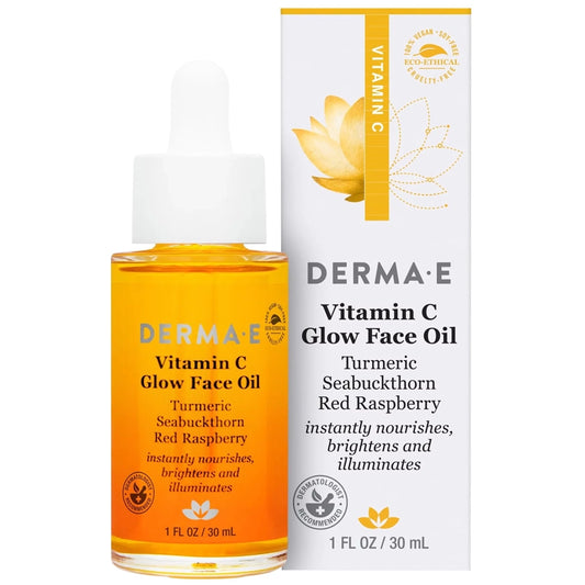 Vitamin C Glow Face Oil DermaE Natural Bodycare