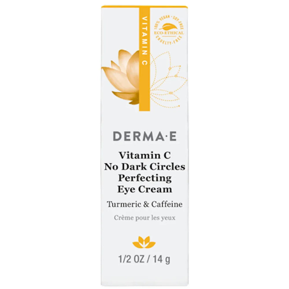 Vitamin C No Dark Circle Perfecting Eye Cream DermaE Natural Bodycare
