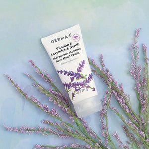 Vit E Lav & Neroli Hand Cream 2 oz DermaE Natural Bodycare