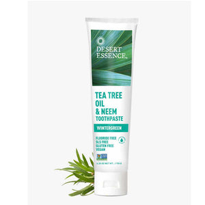 Tea Tree & Neem Toothpaste Win Desert Essence