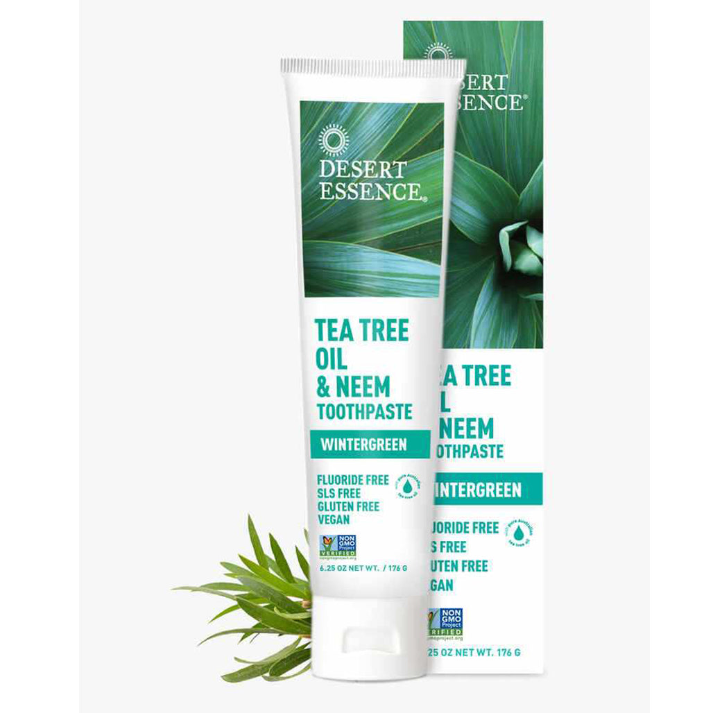 Tea Tree & Neem Toothpaste Win Desert Essence