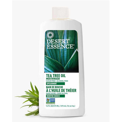 Tea Tree Oil Mouthwash Spearmint Desert Essence