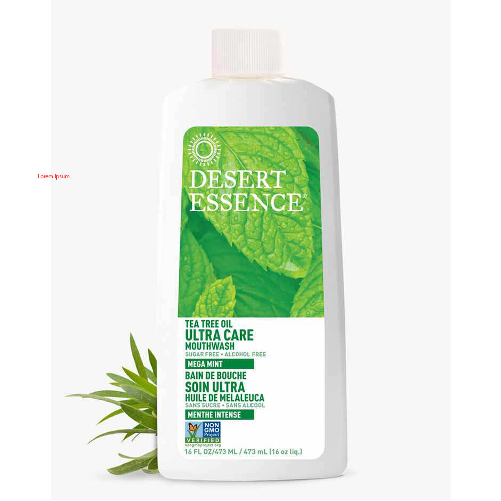 Tea Tree Oil Mouthwash Ultra Care Desert Essence