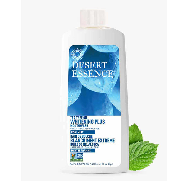 Tea Tree Oil Mouthwash Whiten Desert Essence