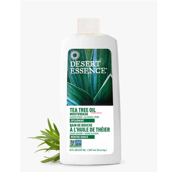 Tea Tree Oil Mouthwash Whiten Desert Essence