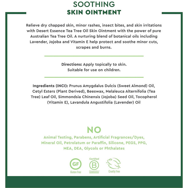 Tea Tree Oil Skin Ointment Desert Essence