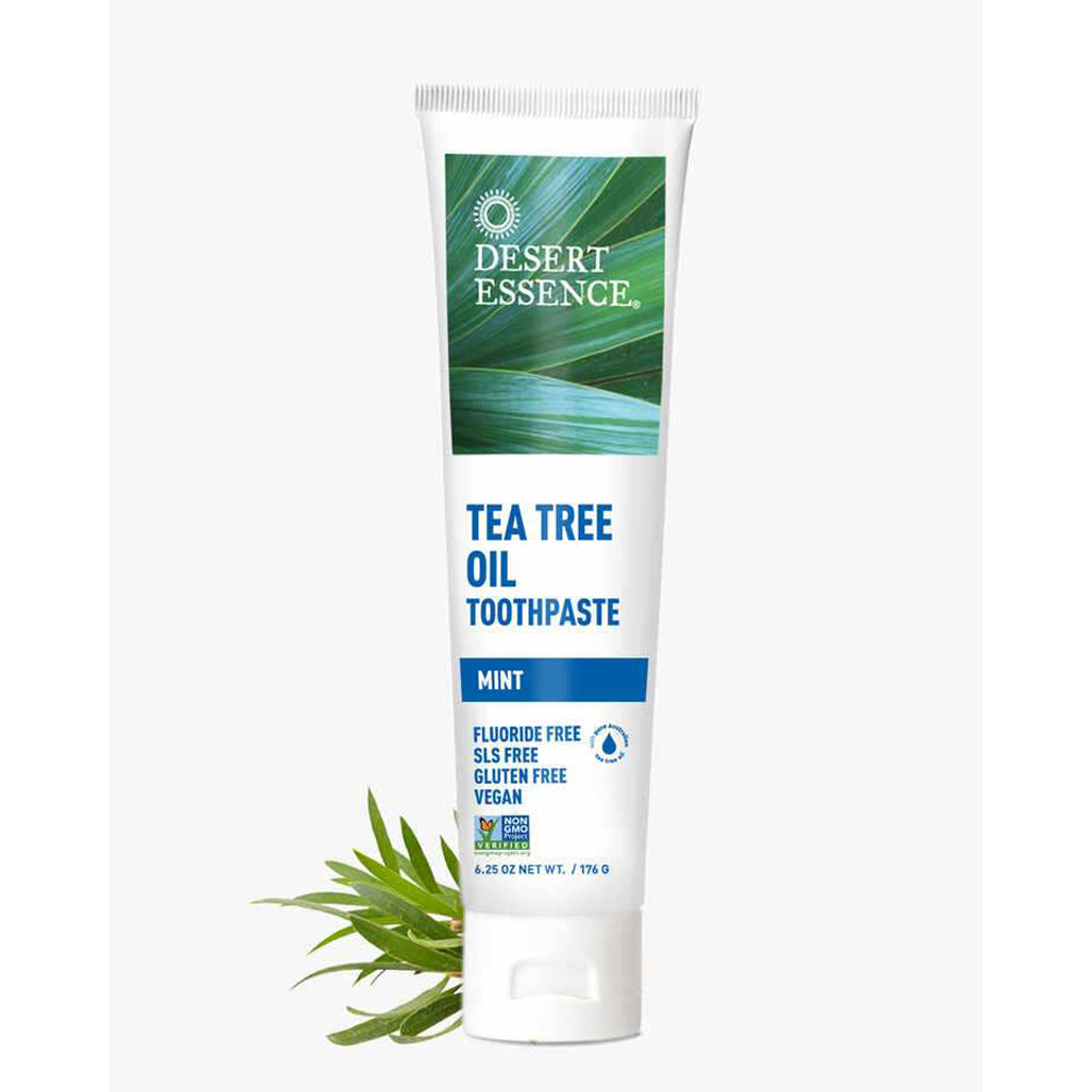 Tea Tree Oil Toothpaste Mint Desert Essence