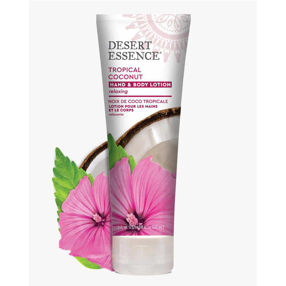 Tropical Coconut Hand & Body Lotion Desert Essence