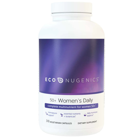 50+ Women's Daily EcoNugenics - 240 Capsules - Complete Multinutrients for Women 50+