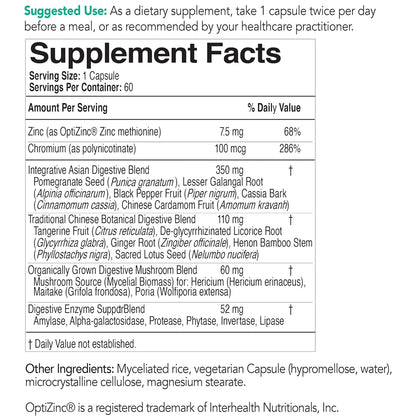 EcoNugenics EcoDigest Supplement Facts