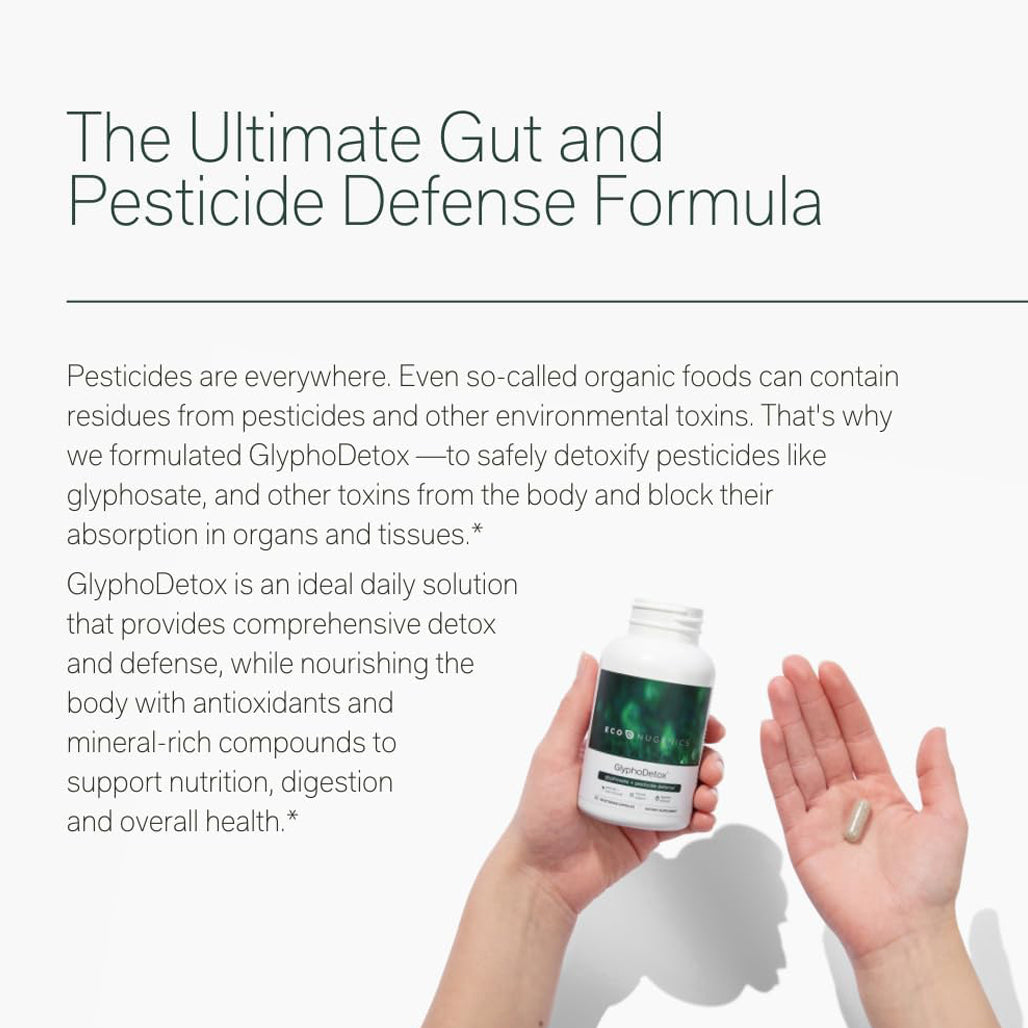 GlyphoDetox by EcoNugenics - The Ultimate gut and Pesticide Defense Formula