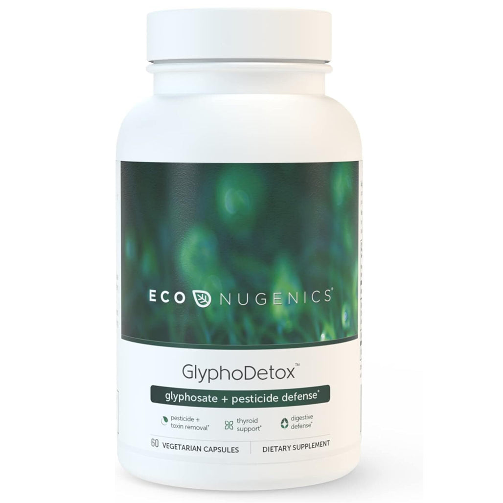 EcoNugenics GlyphoDetox  - 60 Capsules - Glyphosate + Pesticide Defense