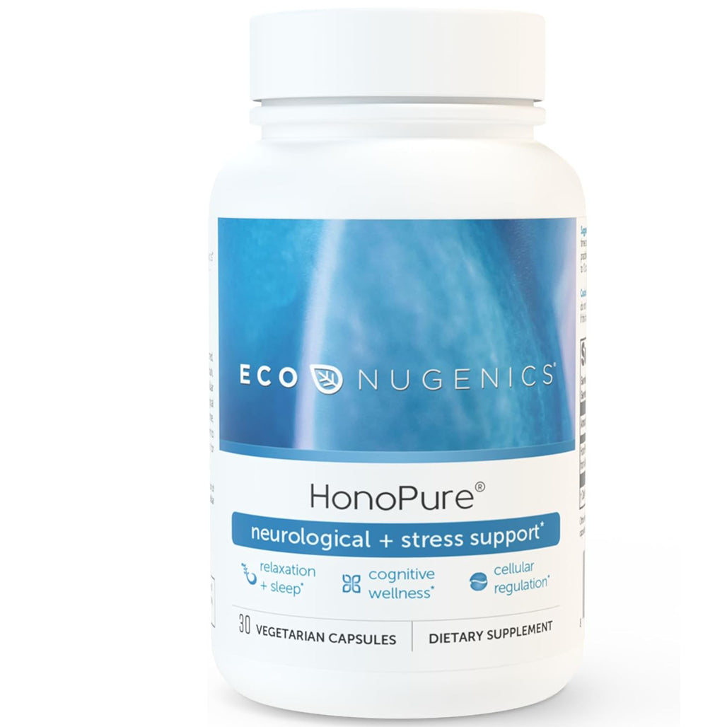 EcoNugenics HonoPure - 30 Capsules  - Neurological and Stress Support