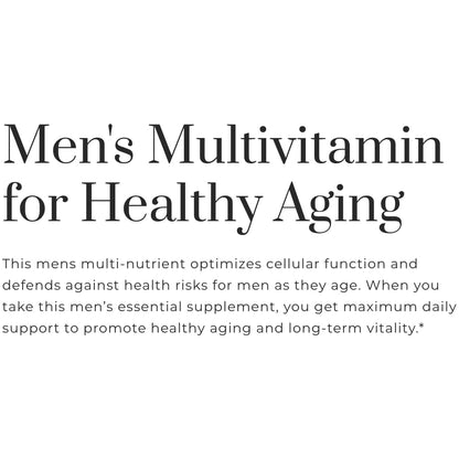 Men's Daily by EcoNugenics - Men's Multivitamin for Healthy Aging
