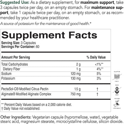 PectaClear by EcoNugenics - Supplement Facts