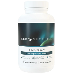 EcoNugenics ProstaCaid - 120 Vegetarian Capsules - Support Prostate Health