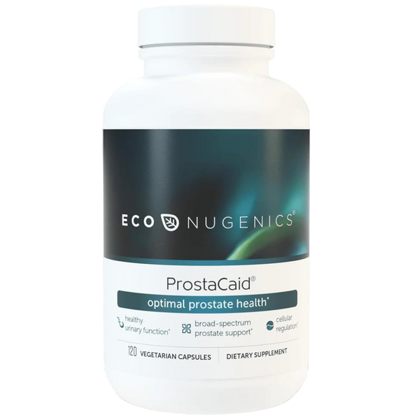 EcoNugenics ProstaCaid - 120 Vegetarian Capsules - Support Prostate Health