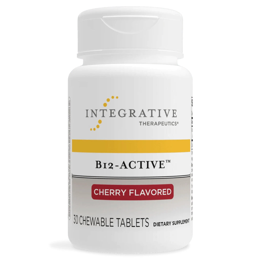 B12-Active Cherry favoured chewable tablets by Integrative Therapeutics