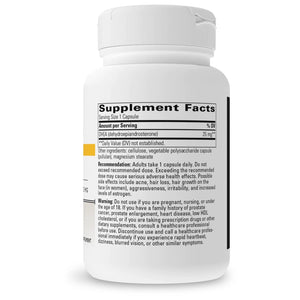 DHEA 25 mg by Integrative Therapeutics - Ingredients