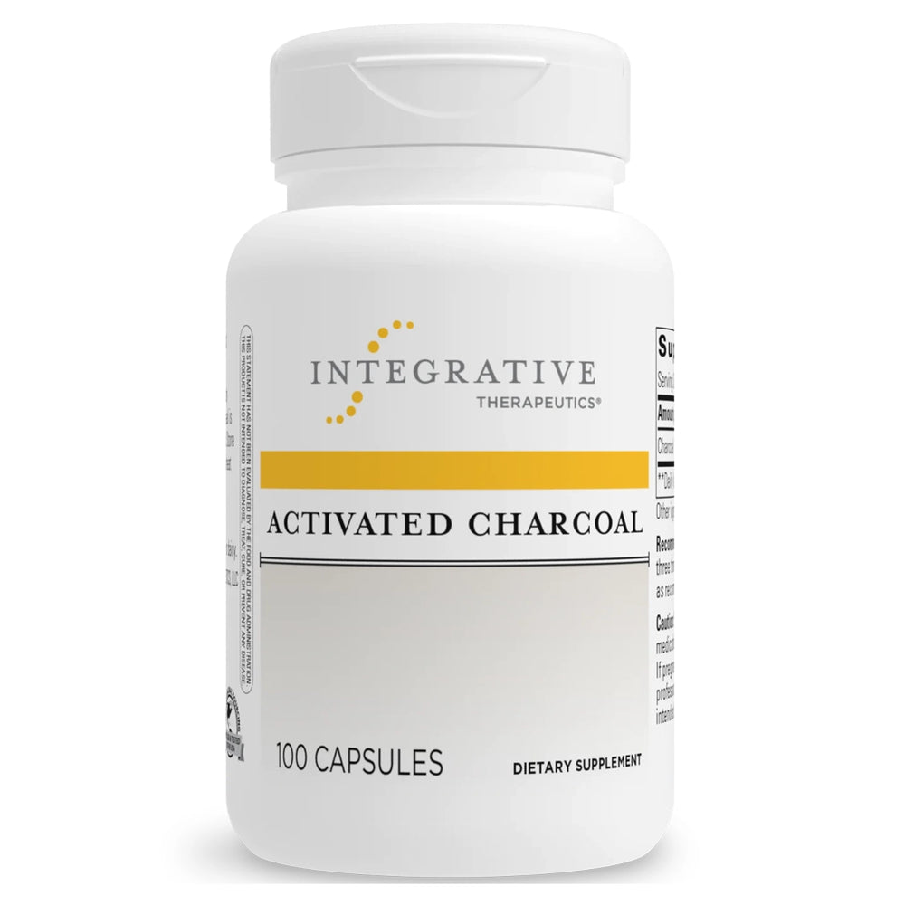 Integrative Therapeutics Activated Charcoal 560 mg - 100 Capsules