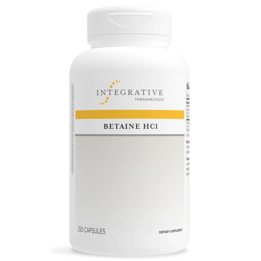 Integrative Therapeutics Betaine HCL - 250 vegcaps