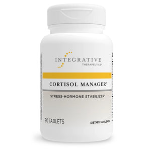 Integrative Therapeutics Cortisol Manager stress-hormone stabilizer dietary supplement bottle