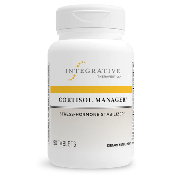 Integrative Therapeutics Cortisol Manager stress-hormone stabilizer dietary supplement bottle