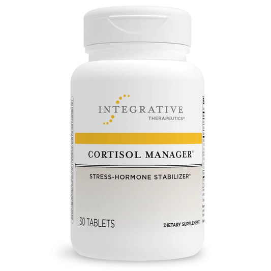 Cortisol Manager Integrative Therapeutics | Stress Hormone stabilizer | 30 tablets