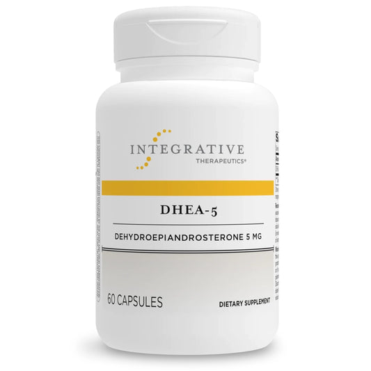 DHEA 5 Integrative Therapeutics - 60 Veg Capsules | Healthy Aging balanced hormone levels