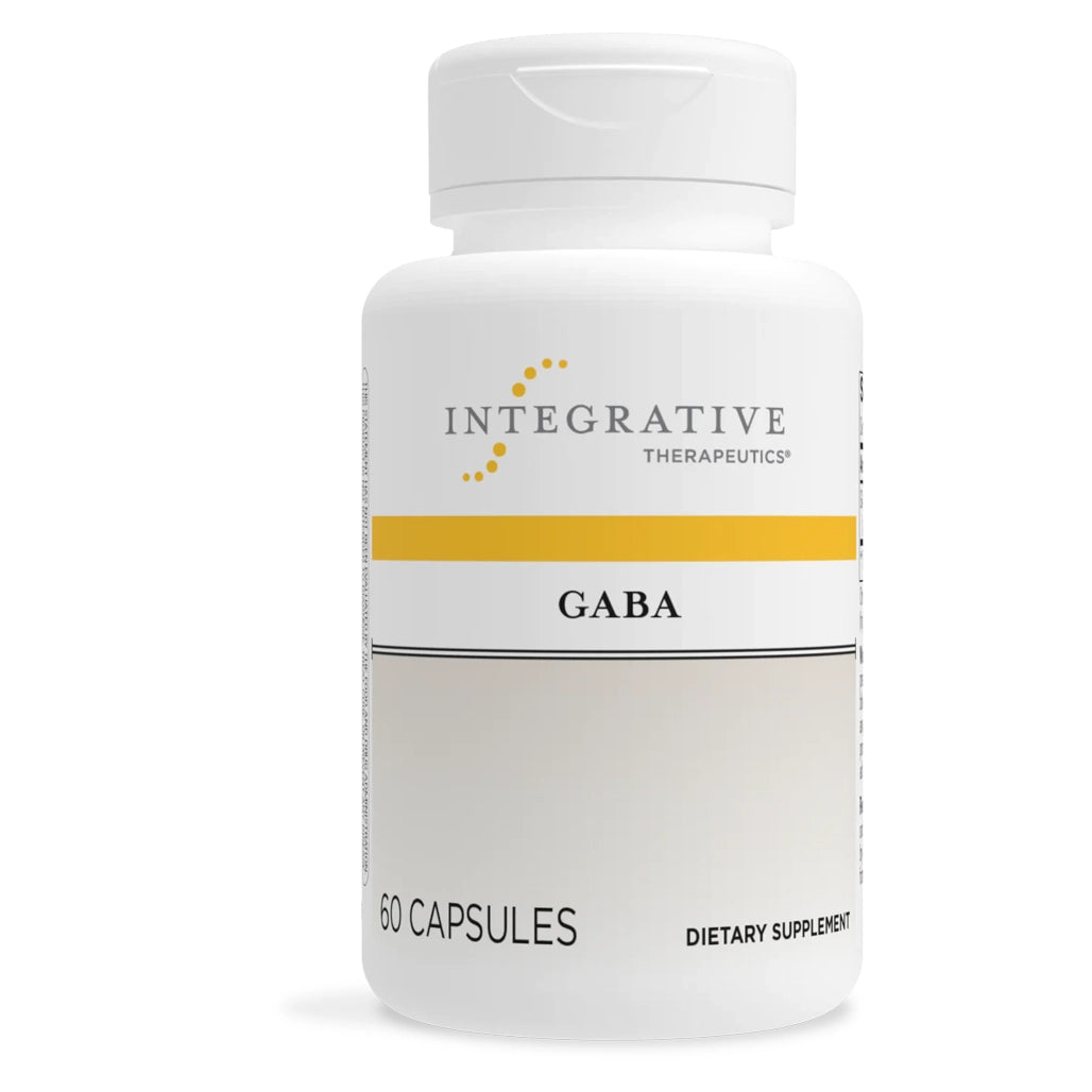 Integrative Therapeutics GABA 750 mg - 60 Veg Capsules | Amino Acid Supplement to Support Neurotransmitter Functions