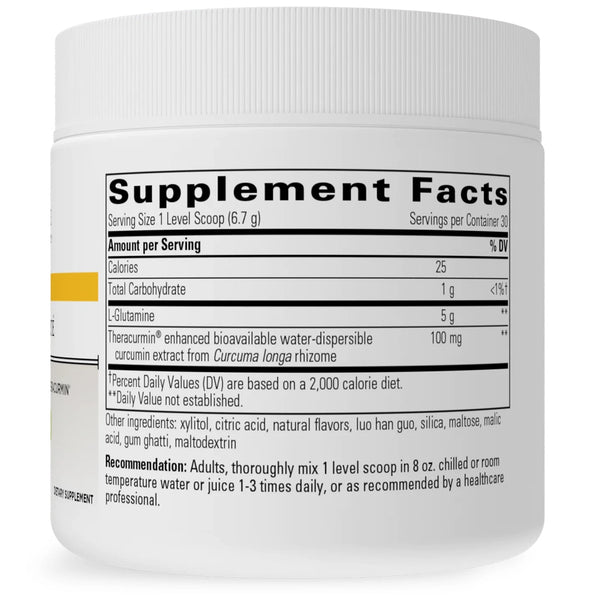 Integrative Therapeutics Glutamine Forte 7.09 oz supplement facts